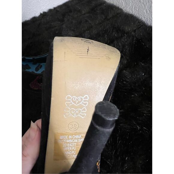 Iron Fist Sugar Hiccup Platform Pumps skull 7 - Picture 6 of 6